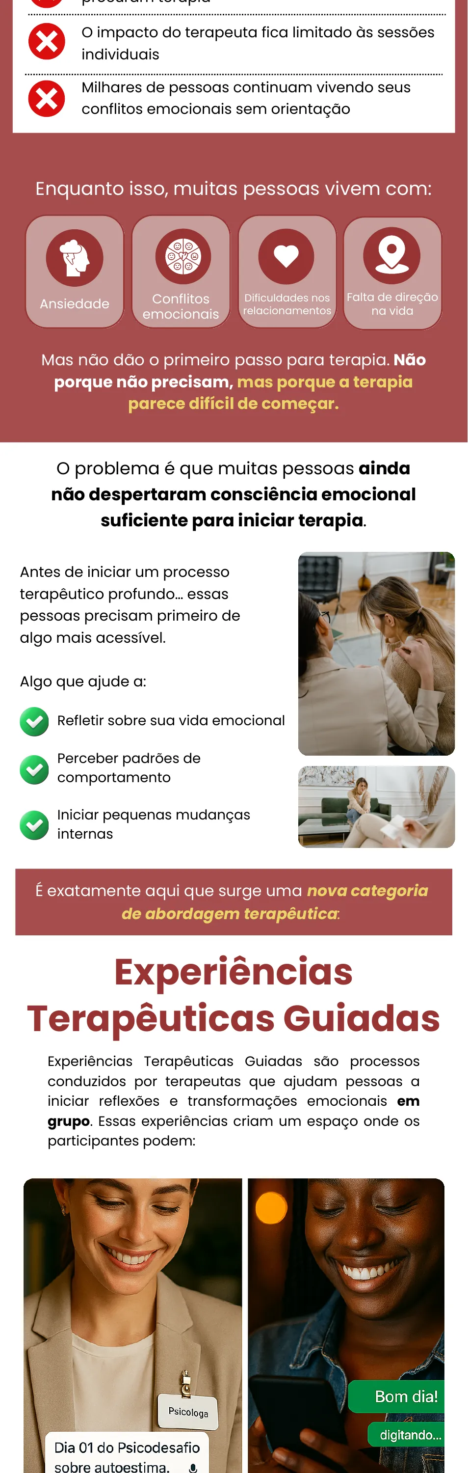 Conteúdo da formação